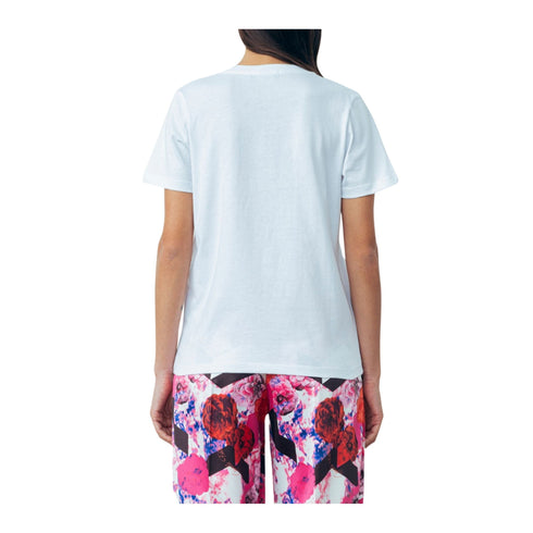 GAELLE T-shirt T-shirt Donna logo pietre Bianco - Francavilla Moda